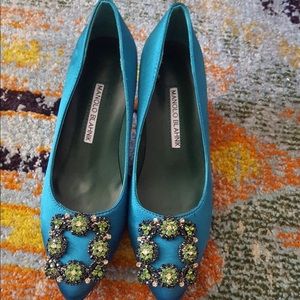 Pre-loved Manolo Blahnik Hangisi very good condition